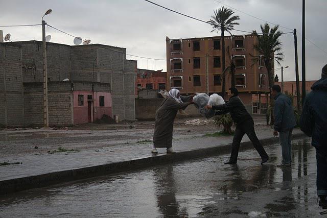 Les pieds dans l'eau