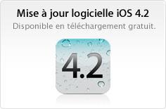 Apple : la version finale d’iOS 4.2 disponible aujourd’hui (dans la soirée)