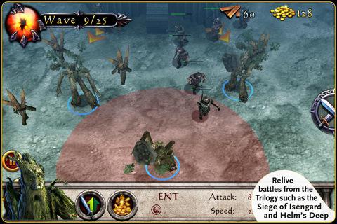 The Lord of the Rings: Middle-earth Defense se dévoile sur iPhone et iPad
