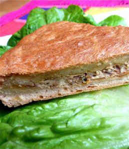 Tourte à l’italienne, oignons, ricotta