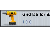Nouvel utilitaire Cydia GridTab Safari 1.0-0