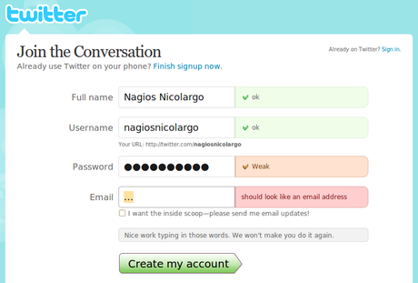 Notification Twitter (oAuth) dans Nagios Notification Twitter (oAuth) dans Nagios