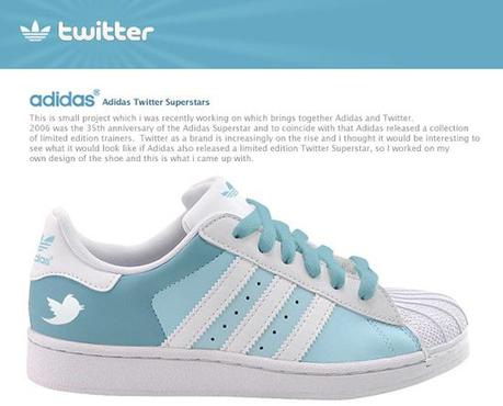 Adidas Superstars aux couleurs des réseaux sociaux