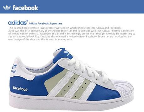 Adidas Superstars aux couleurs des réseaux sociaux