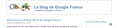 Le blog Google France et l'engagement Le blog Google France et l'engagement