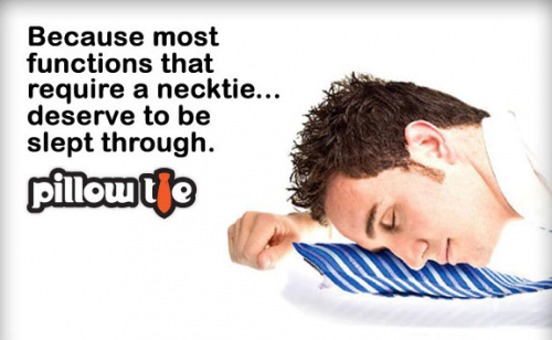 Prête-moi ta cravate que je fasse un petit somme