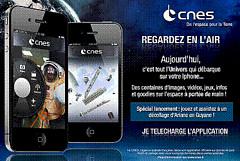 Le CNES lance son application iPhone
