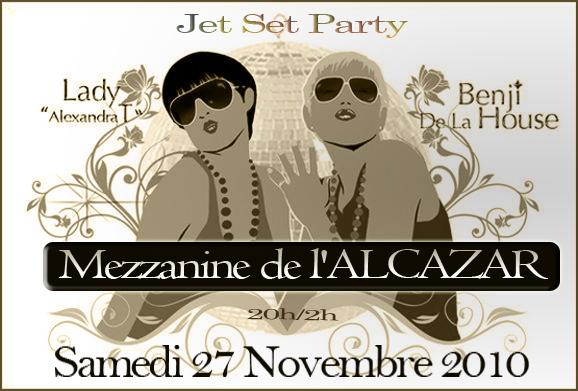 Samedi 27 novembre – Les djettes superstars Benji de la House et Alexandra T à la Mezzanine de l’Alcazar