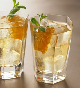 Recette cocktail pour noël : cocktail Heather 81