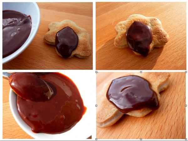 Pâte à tartiner aux amandes à fourrer dans des petits choux