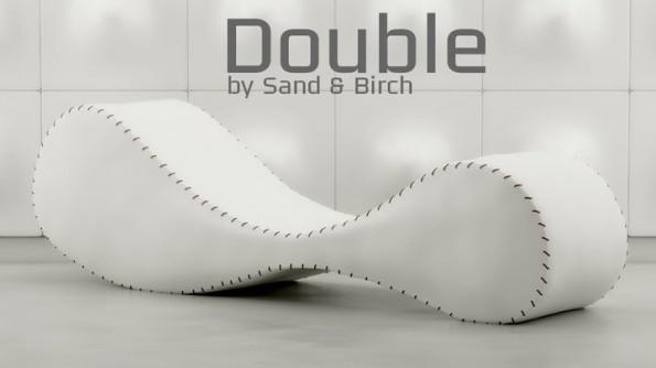 Double Chaise Longue | Sand & Birch - 2