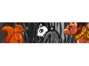 Illustration jeunesse preview étrange écureuil" (rouzig 2011) dédi Salon Montreuil