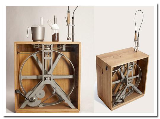 Une cuisine à pédales !