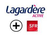 Lagardère active annonce prise régie SFR.fr