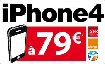 Un iPhone 4 contre un iPhone 3GS et 79 euros chez Internity