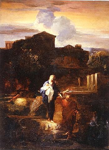 La Fuite en Égypte, de Louis Cretey. (Aix-en-Provence/Musée Granet/B. Terlay)