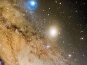 Collision violente dans groupe local galaxies milliards d’années