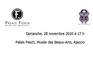 Concert de Orféo Isulanu, ce dimanche à 17h à la Grande Galerie du Palais Fesch
