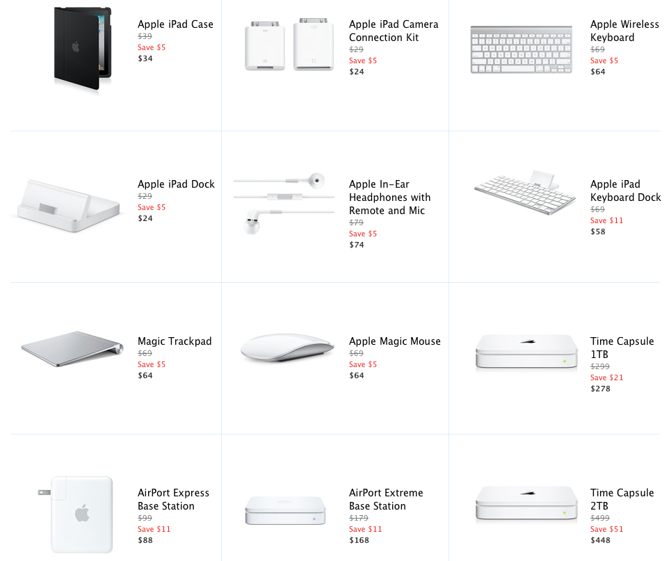 Rabais de l’événement spécial d’Apple