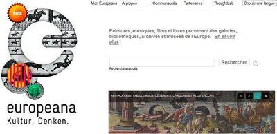 Europeana, la Bibliothèque numérique européenne