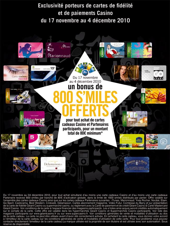 [Géant] 10 euros offerts