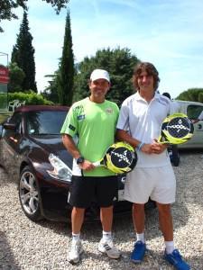 roby et fede Gattiker et la NISSAN 370 Z ROADSTER.