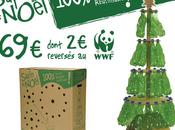 sapin noel écolo, recyclé recyclable