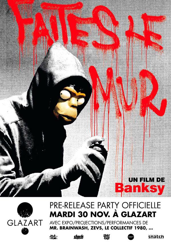 Banksy – Faites le mur @ Glazart