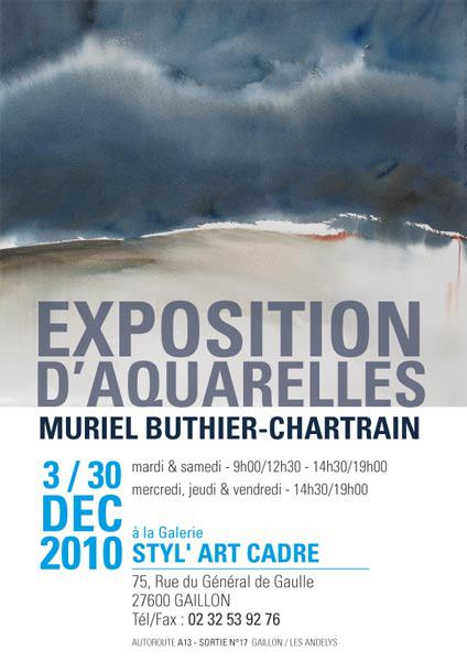 PEINTURE - AQUARELLE : Muriel BUTHIER-CHARTRAIN