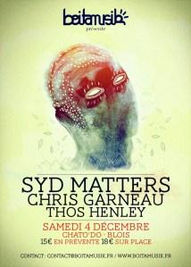 Annonce : Syd Matters et Thos Henley se retrouvent à Blois