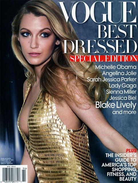 ✪ Blake Lively fait encore la couverture du Vogue US ✪