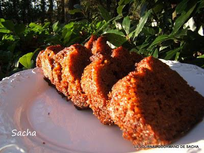 Premiers flocons ..Cake au caramel