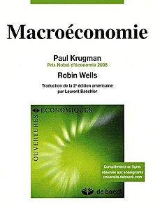 « Macroéconomie » par Paul KRUGMAN et Robin WELLS