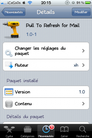 Pull To Refresh for Mail Màj 1.0-1