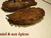 Magrets canard vert miel épices