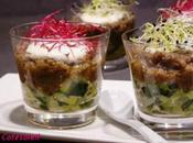 Verrines legumes soleil