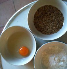 308  320x240 panure Du thon mi cuit croustillant et son mash de légumes blancs