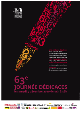 Sciences Po tient salon pour la 63ème journée de dédicaces