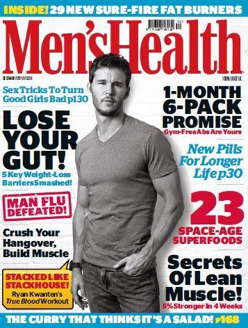 Ryan Kwanten en couverture de UK Men’s Health