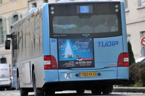 Une campagne de pub retirée sur les bus de la ville Puy-en-Velay