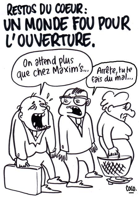 le marronnier du resto...