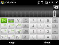 Calculatrice scientifique pour HTC Touch