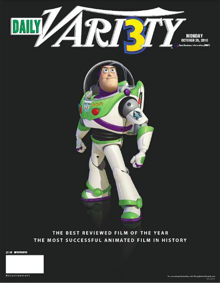 Toy Story 3 ... Oscar du meilleur film en 2011