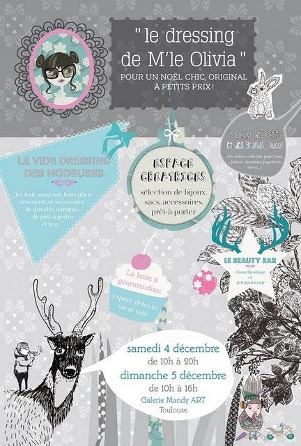 le DRESSING de M'LE OLIVIA part#2 ce samedi et dimanche à Toulouse