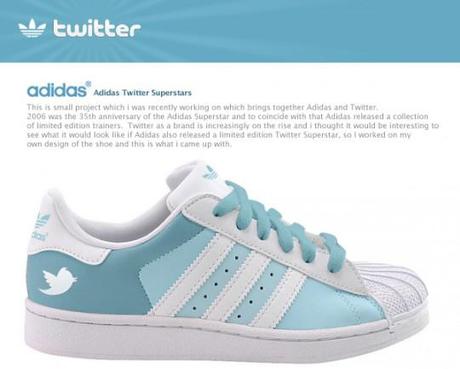Des chaussures Facebook et Twitter pour que les geeks deviennent définitivement des blaireaux !