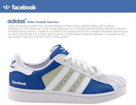 Des chaussures Facebook et Twitter pour que les geeks deviennent définitivement des blaireaux !