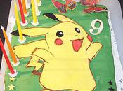 Gateau anniversaire Pikachu.