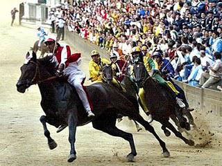 Echecs à Sienne : le Palio 