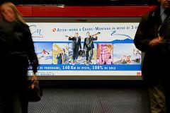 A Milan, Crans-Montana prend le métro