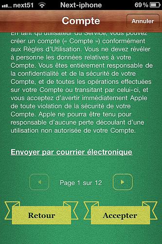 Game Center sur iPhone: Les règles du jeu ont changé...